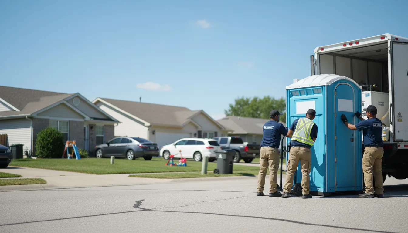 Standard Porta Potty Rentals in Bleiblerville, TX near me